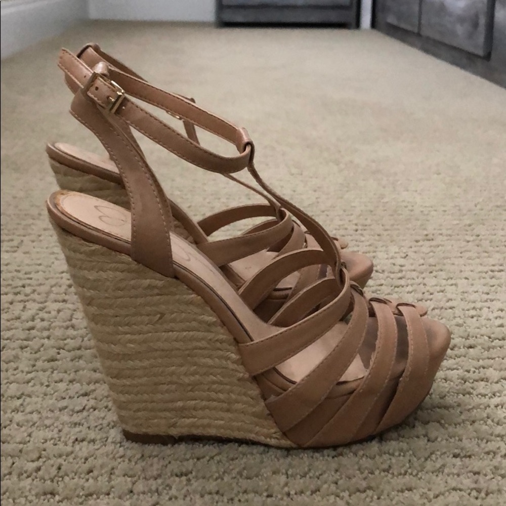 Jessica Simpson wedges
